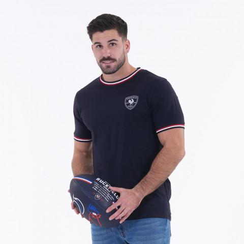 Navy T-shirt Ruckfield French Rugby Club