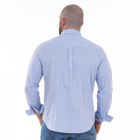 Light blue long-sleeved shirt Ruckfield Members Club House Rugby