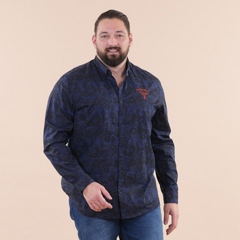 Autumn Rugby Tour navy blue long-sleeved shirt Ruckfield