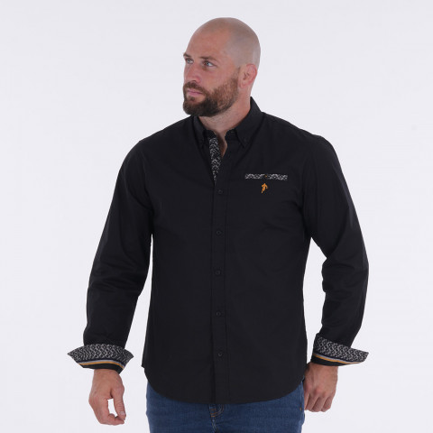 Long-sleeved shirt Ruckfield House of Rugby black 