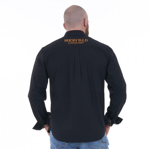 Long-sleeved shirt Ruckfield House of Rugby black 