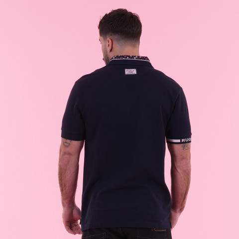 Club Ruckfield navy blue short-sleeved polo shirt 
