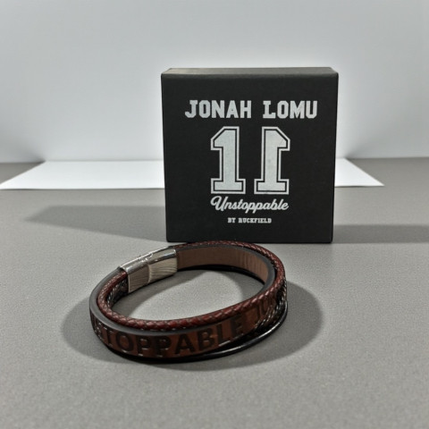 Bracelet cuir 4 rangs Jonah LOMU by Ruckfield - Problème aimant