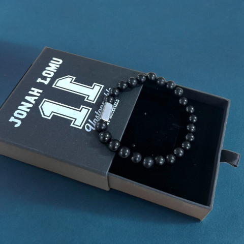 Black pearl bracelet Jonah LOMU by Ruckfield