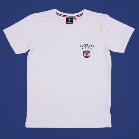 Ruckfield short-sleeved T-shirt white