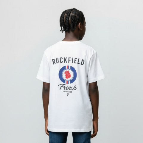 Ruckfield short-sleeved T-shirt white