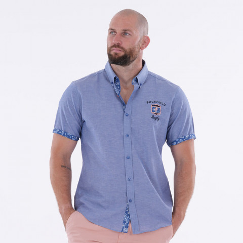 Ruckfield Kashmir blue shirt