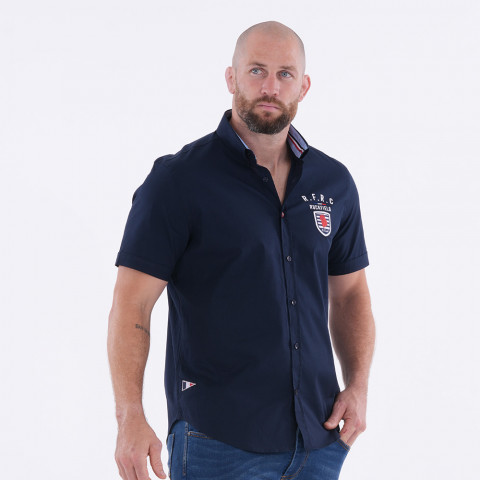 Ruckfield French Rugby Club shirt navy blue