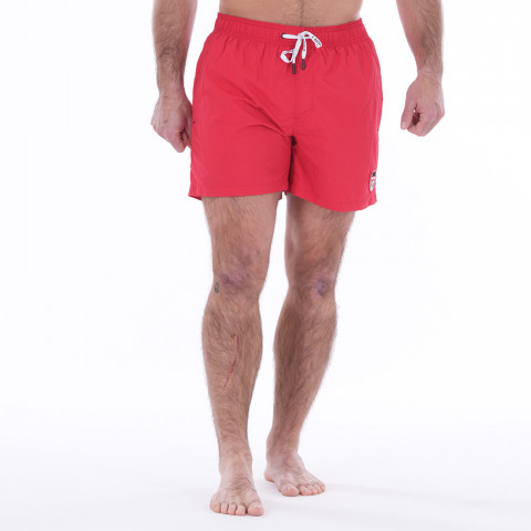 Red Ruckfield Rugby Maori board shorts