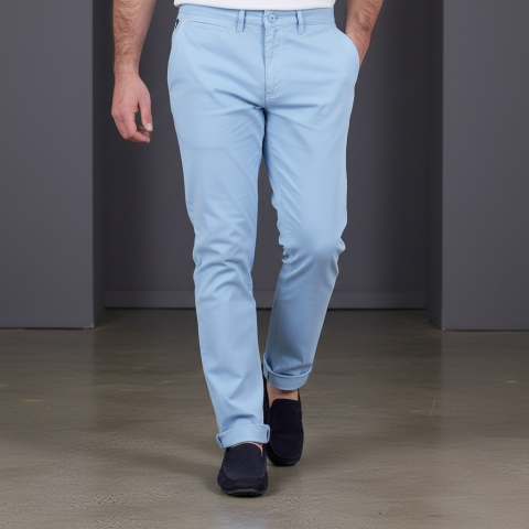 Light blue chino pants Ruckfield essential