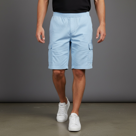 Essential light blue Ruckfield cargo shorts