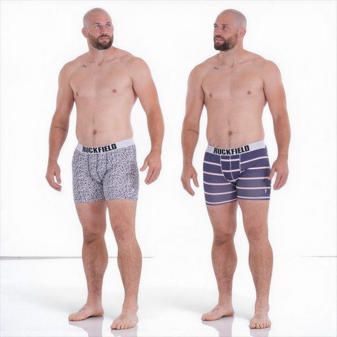Set of 2 Ruckfield navy boxer shorts