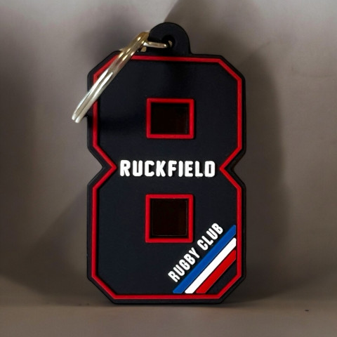 Keyring n°8 Ruckfield navy blue 