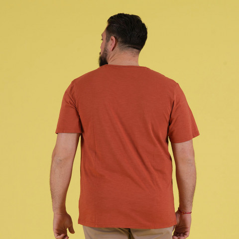 Basic terracotta T-shirt
