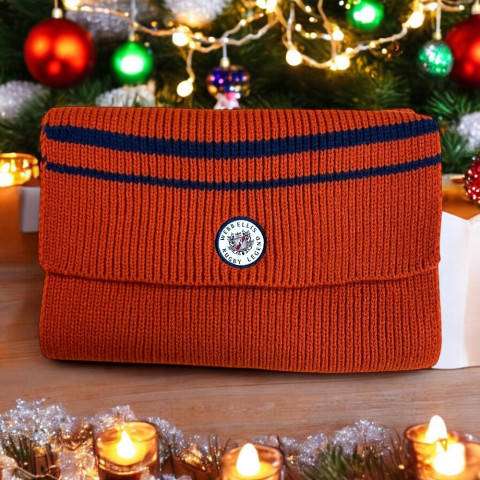 Webb Ellis rust scarf