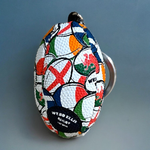 Webb Ellis Rugby Nations keyring