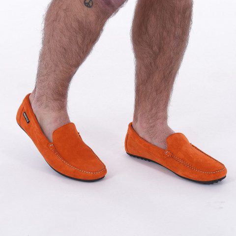 Ruckfield orange loafers 