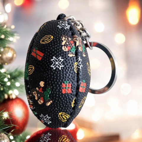 Christmas balloon keyring