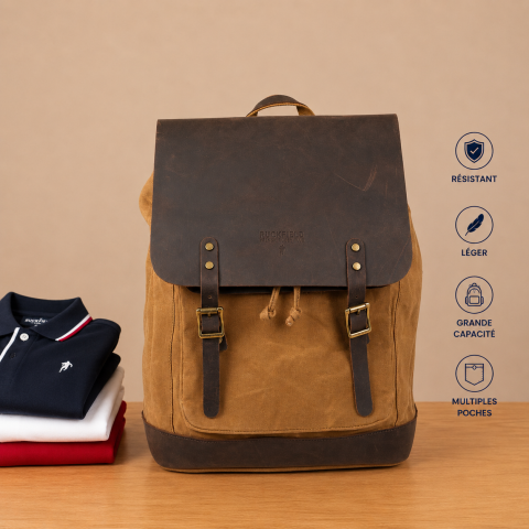 Ruckfield brown backpack