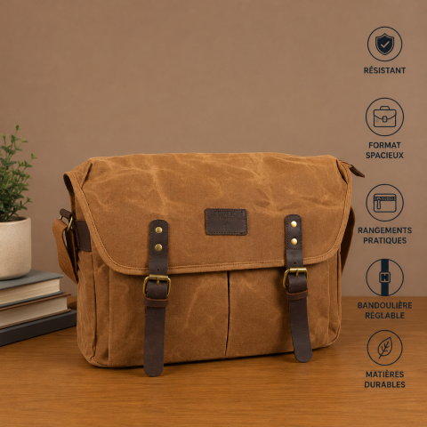 Brown Ruckfield bag
