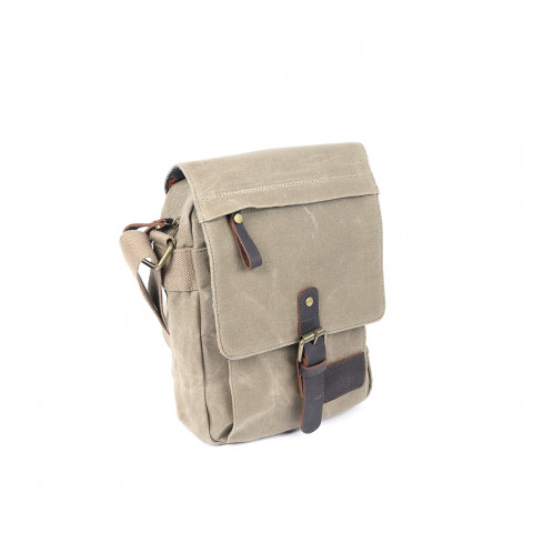 Ruckfield khaki clutch bag