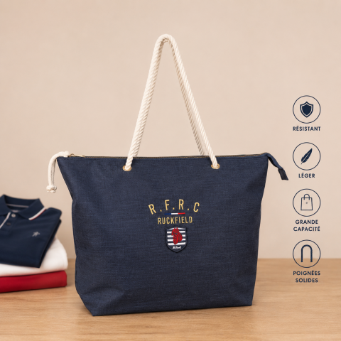 Ruckfield French Rugby Club bag navy blue