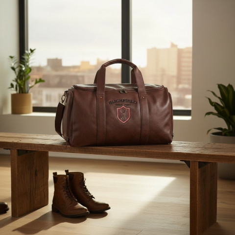 Ruckfield brown weekend bag