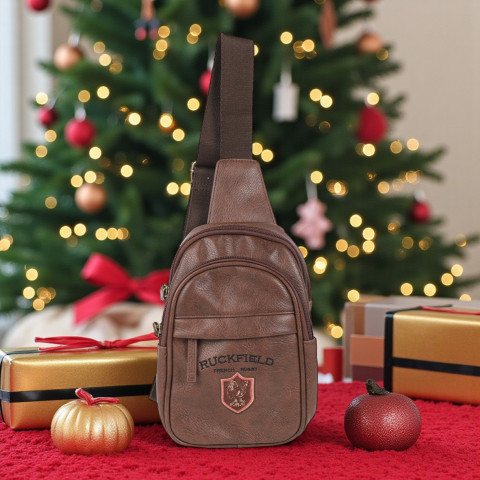 Cross-body bag Ruckfield French Rugby Club brown