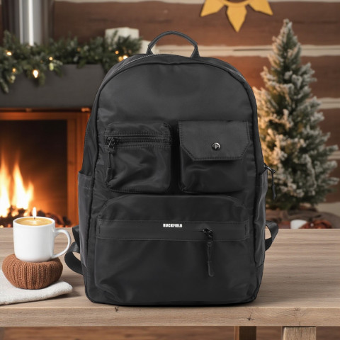 Black synthetic backpack Ruckfield 