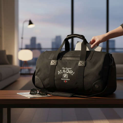 Ruckfield Maori weekend bag black 