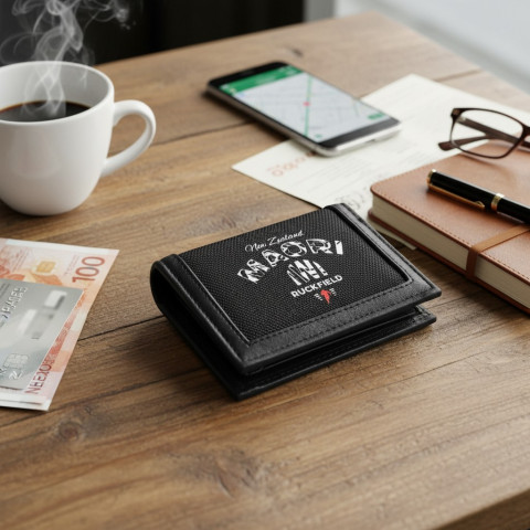 Ruckfield Maori wallet black 