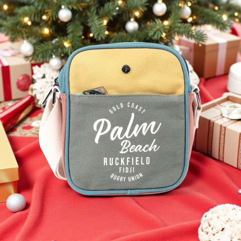 Ruckfield Palm Beach multicolor clutch bag