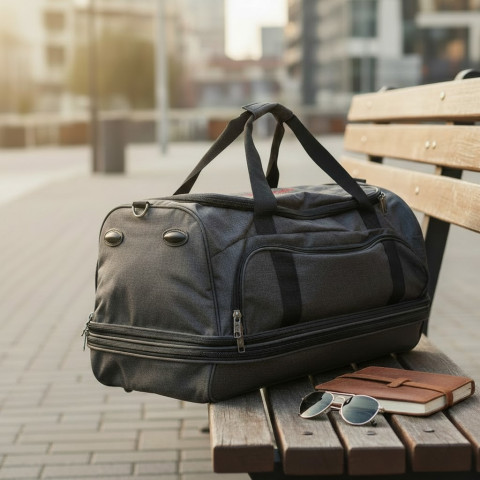Ruckfield travel bag without wheels, dark grey