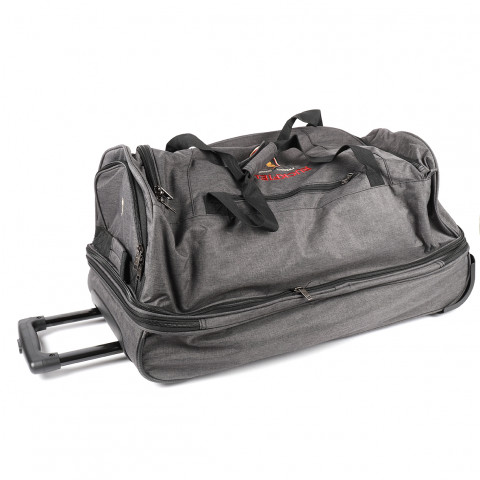 Ruckfield travel bag with wheels dark grey