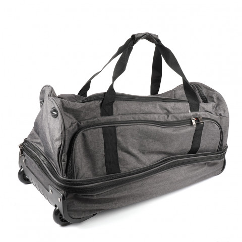 Ruckfield travel bag with wheels dark grey