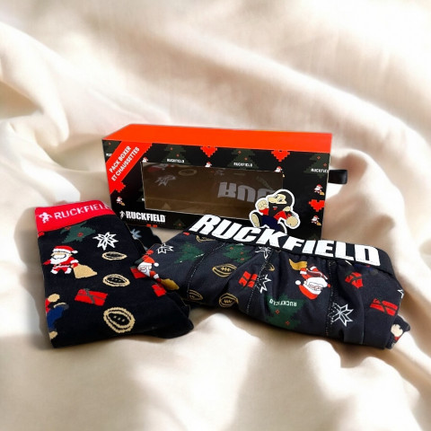 Christmas boxer shorts and socks + key ring