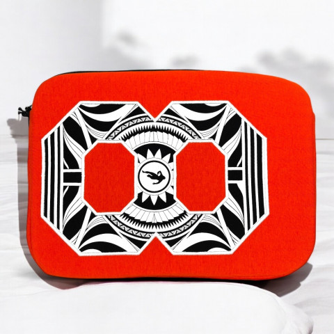 13 inch laptop sleeve Ruck'cyclé orange