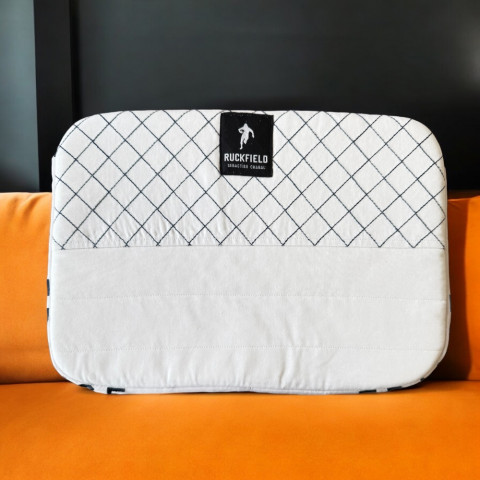 13 inch laptop sleeve Ruck'cyclé white