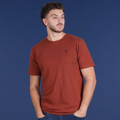 Basic dark brown T-shirt