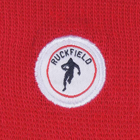 Plain red Ruckfield socks
