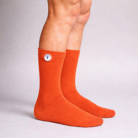 Plain orange Ruckfield socks