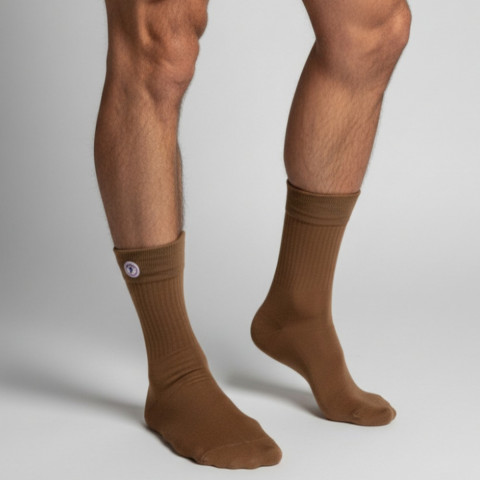 Plain beige Ruckfield socks