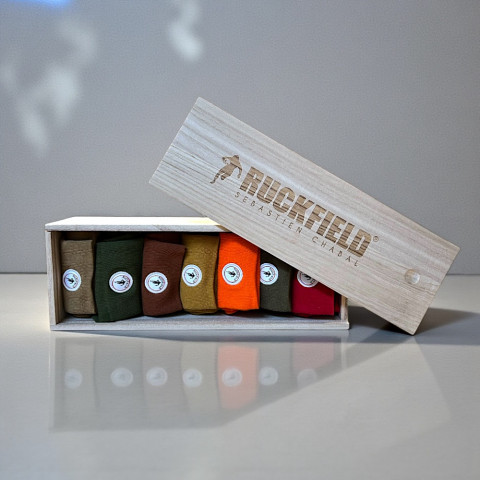 Semainier 7 socks Ruckfield winter colors