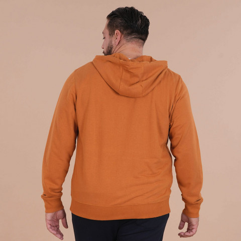 Ruckfield Essentiel orange zip-up hoodie 