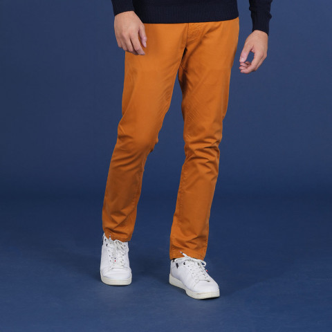 Ruckfield essential mustard chino pants