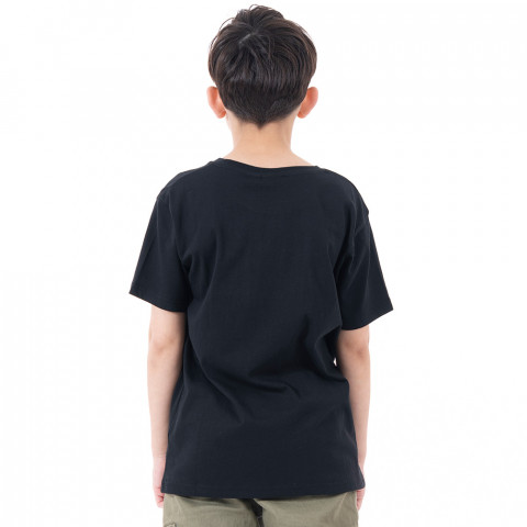 Boy's Ruckfield Maori Rugby T-shirt black