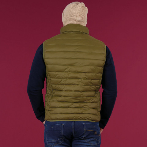 Sleeveless down jacket Ruckfield Members Club House almond green