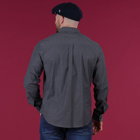 Long-sleeved shirt Ruckfield dark grey city line