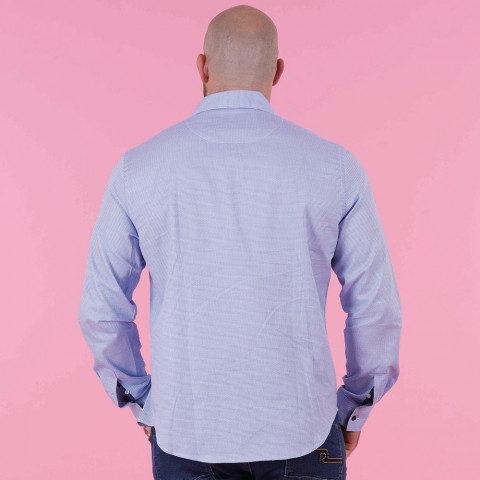 Light blue long-sleeved shirt Ruckfield city line