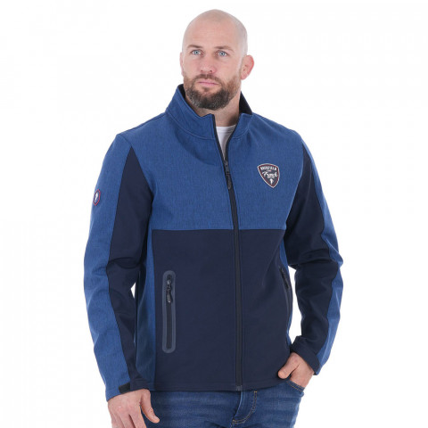 Softshell Ruckfield French Rugby Club navy blue 
